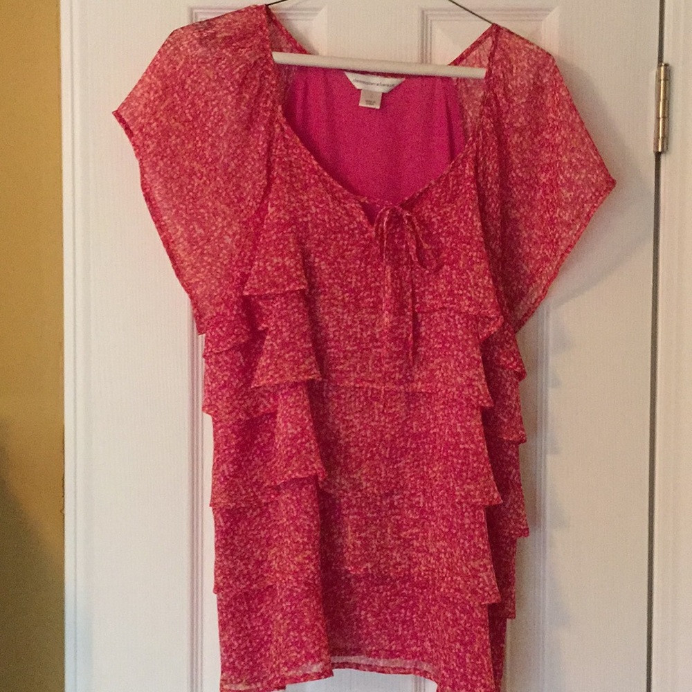 Christopher & Banks Floral Blouse